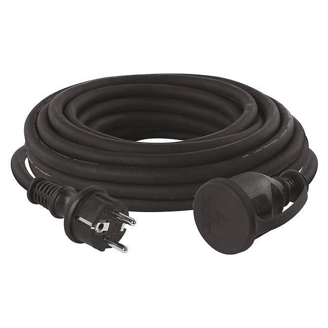 Verlängerung 1Z 10 m 1,5 mm gummi         