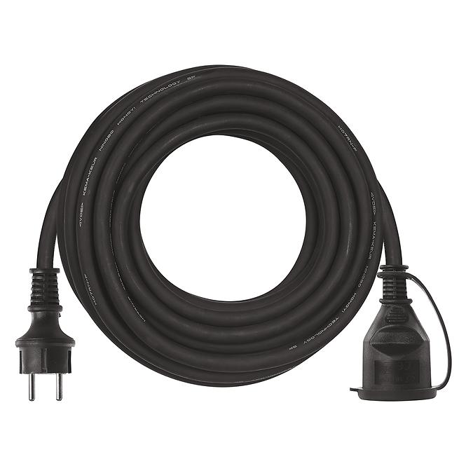 Verlängerung 1Z 10 m 1,5 mm gummi         