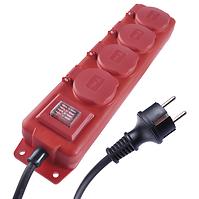 Verlängerung 4Z 3 m 1,5 mm IP44 gummi      