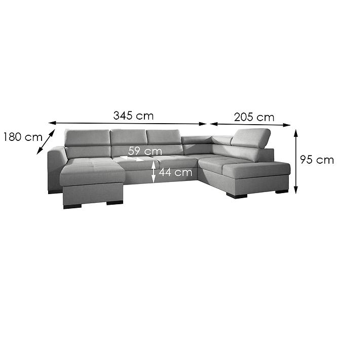 Ecksofa Nest I P Rosario 453