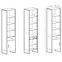 Vitrine Tarabo 05 1D1S appenzeller fichte-schwarz matt,4