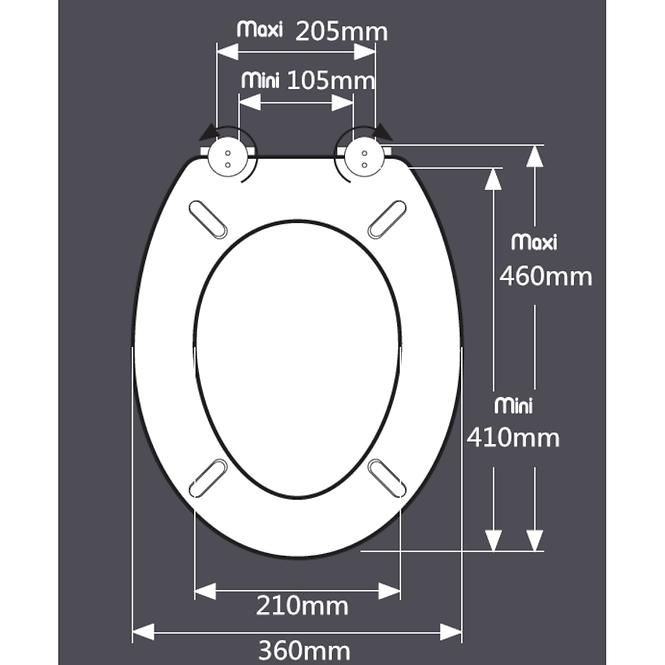WC-Sitz Etno