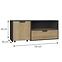 Tv Tisch Nano NA 10 eiche riviera/graphite,2