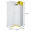 Schrank Mobi MO-1 weiß lux / gelb,2