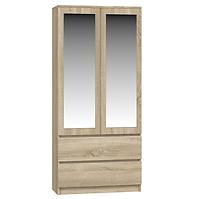 Schrank SS-90 spiegel eiche sonoma