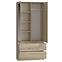 Schrank SS-90 spiegel eiche sonoma,2