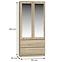 Schrank SS-90 spiegel eiche sonoma,3
