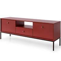 TV Tisch Mono MRTV154 dunkelrot