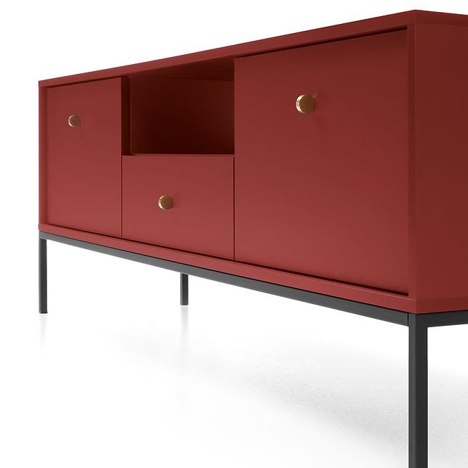 TV Tisch Mono MRTV154 dunkelrot