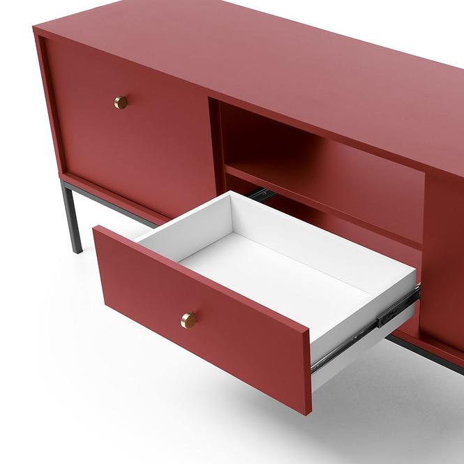 TV Tisch Mono MRTV154 dunkelrot