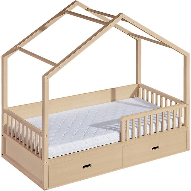 Bett Wiktor 200x90 natürliche Kiefer