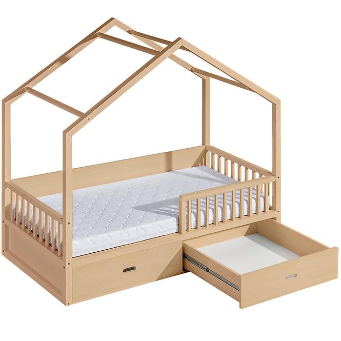 Bett Wiktor 200x90 natürliche Kiefer