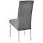 Stuhl Tobago X Grau / Füß Weiß 635076,5