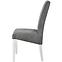 Stuhl Tobago X Grau / Füß Weiß 635076,4