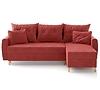 Ecksofa Romeo Manila 23 natürliches Holz