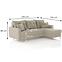 Ecksofa Romeo Riviera 16 natürliches Holz,5