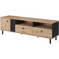 TV Tisch Madis 165 B eiche artisan/anthrazit
