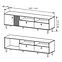 TV Tisch Madis 165 B eiche artisan/anthrazit,2