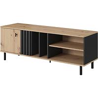 TV Tisch Madis 138 B Eiche Artisan/Anthrazit