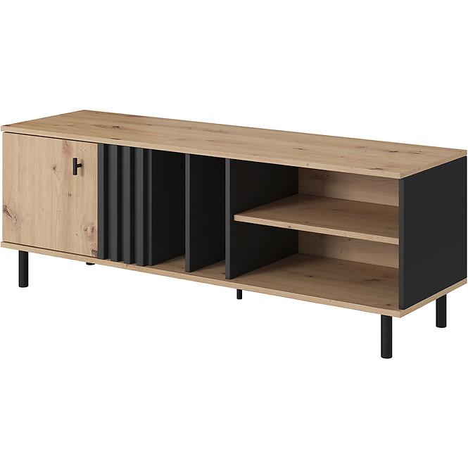TV Tisch Madis 138 B Eiche Artisan/Anthrazit