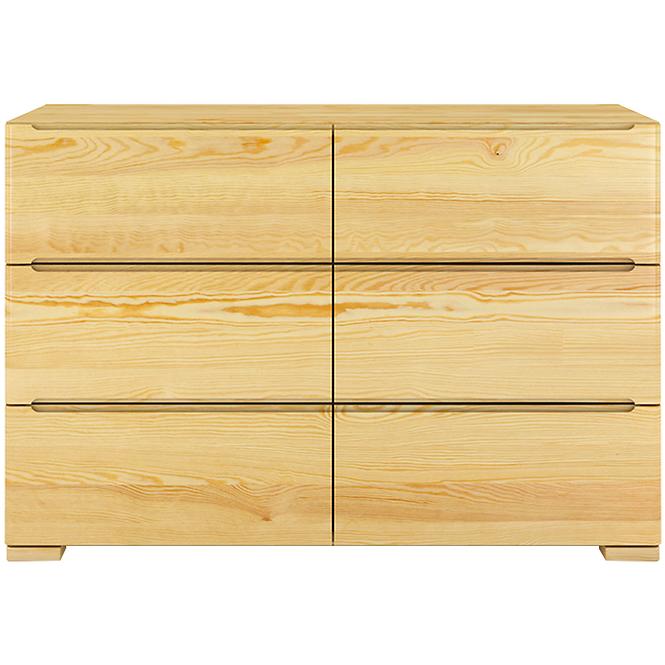 Holzkommode kiefer 6S Skandica sparta natur