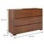 Holzkommode buche 3S Skandica sparta nussbaum,2
