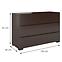 Holzkommode buche 3S Skandica sparta palisander,2