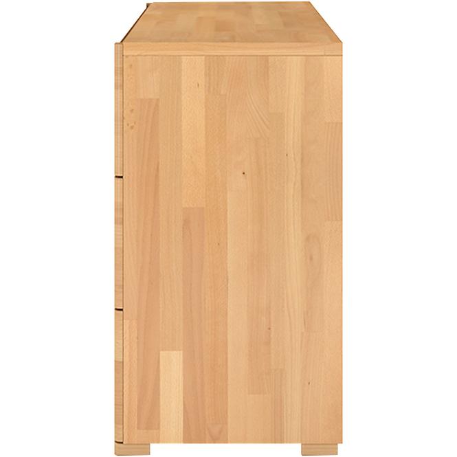 Holzkommode buche holz 4S Skandica sparta natur