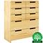 Holzkommode kiefer 8S Skandica spectrum natur
