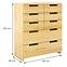 Holzkommode kiefer 8S Skandica spectrum natur,2
