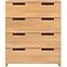 Holzkommode buche 4S Skandica spectrum natur,3