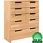 Holzkommode buche 8S Skandica spectrum natur