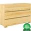 Holzkommode kieferholz 3S Skandica vestre natur
