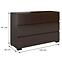 Holzkommode kiefer 4S Skandica vestre palisander,2