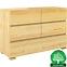 Holzkommode kiefer 5S Skandica vestre natur