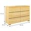 Holzkommode kiefer 6S Skandica vestre natur,2