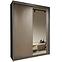 Schrank Royal 150 grau/lamellen wotan
