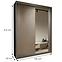 Schrank Royal 150 grau/lamellen wotan,2