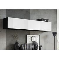 Hängender Schrank  FLY 50 Weiß/Schwarz ZW FY 50