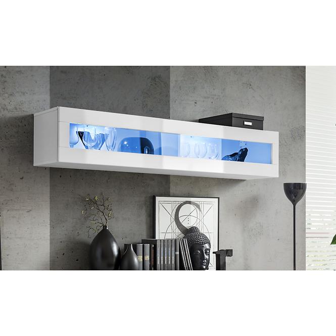 Hängender Schrank Fly 51+Glas Weiß WW FY 51