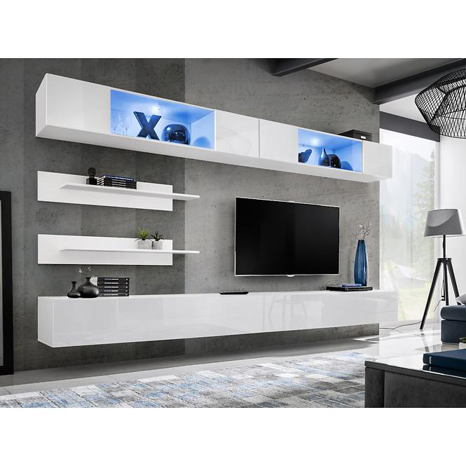 Hängender Schrank Fly 52+Glas Weiß WW FY 52
