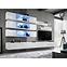 Hängender Schrank Fly 52+Glas Weiß WW FY 52,4