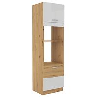 Küchenzeile Artisan weißer glanz 60dpm-210 2f