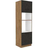 Küchenzeile Vigo graphit mat 60dpm-210 2f