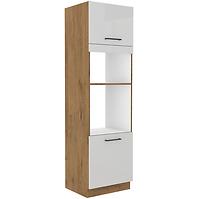 Küchenzeile Vigo weißer glanz 60dpm-210 2f