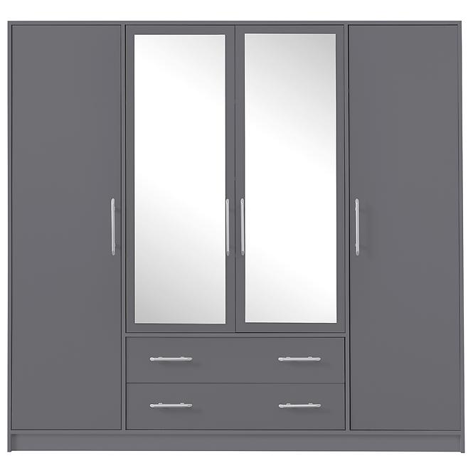 Schrank Smart SRl1 200 cm antracyt