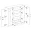 Schrank Smart SRl1 200 cm antracyt,3