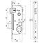 Einsteckschloss Z.301-PZ.90/45/20.PL.CE,2