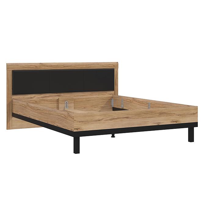 Bett Nemezy Dqlk211 eiche catania/schwarz