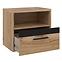 Nachttisch Nemezy Dqlk011 Eiche catania/schwarz,3